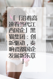 「沿着高速看当代江西国企」黑猫集团：创新驱动，奏响瓷都国企发展新乐章