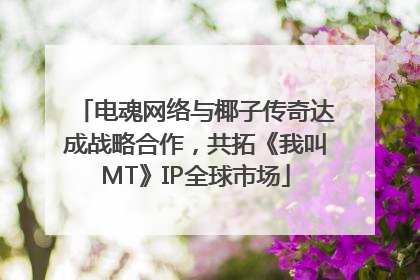 电魂网络与椰子传奇达成战略合作，共拓《我叫MT》IP全球市场