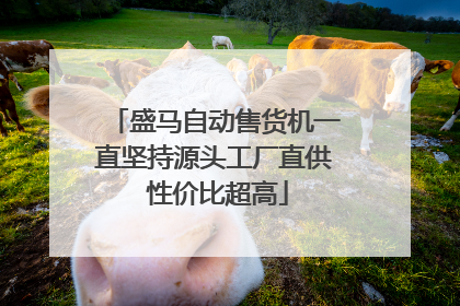 盛马自动售货机一直坚持源头工厂直供 性价比超高