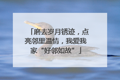 磨去岁月锈迹，点亮邻里温情，我爱我家“好邻如故”