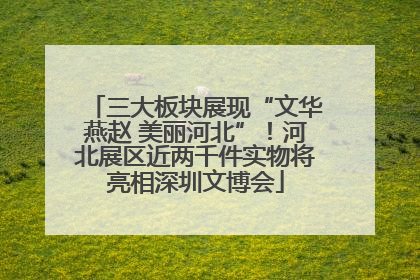 三大板块展现“文华燕赵 美丽河北”！河北展区近两千件实物将亮相深圳文博会