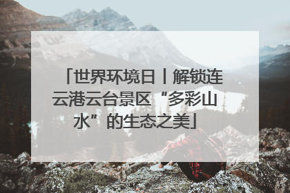 世界环境日丨解锁连云港云台景区“多彩山水”的生态之美