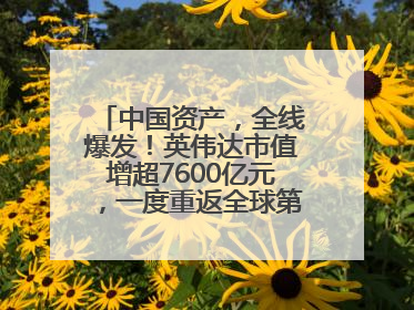 中国资产，全线爆发！英伟达市值增超7600亿元，一度重返全球第一！鲍威尔与特朗普会面，他们聊了什么？
