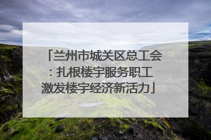 兰州市城关区总工会：扎根楼宇服务职工 激发楼宇经济新活力