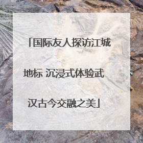国际友人探访江城地标 沉浸式体验武汉古今交融之美