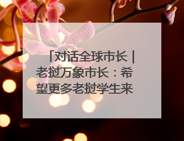 对话全球市长｜老挝万象市长：希望更多老挝学生来上海留学