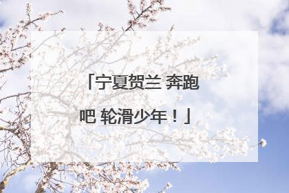 宁夏贺兰 奔跑吧 轮滑少年！