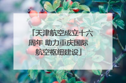 天津航空成立十六周年 助力重庆国际航空枢纽建设