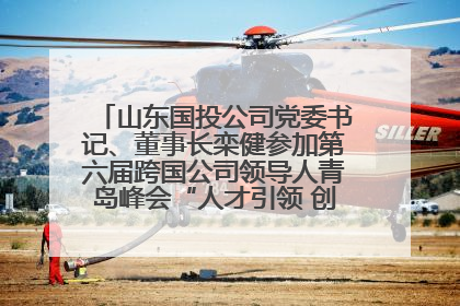 山东国投公司党委书记、董事长栾健参加第六届跨国公司领导人青岛峰会“人才引领 创新驱动”人力资源高质量发展对话会
