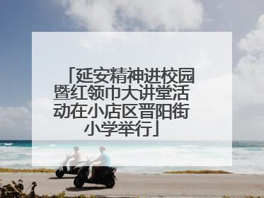 延安精神进校园暨红领巾大讲堂活动在小店区晋阳街小学举行