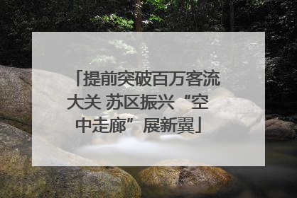 提前突破百万客流大关 苏区振兴“空中走廊”展新翼