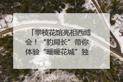 攀枝花馆亮相西博会！“豹局长”带你体验“暖暖花城”独特魅力｜西博视界