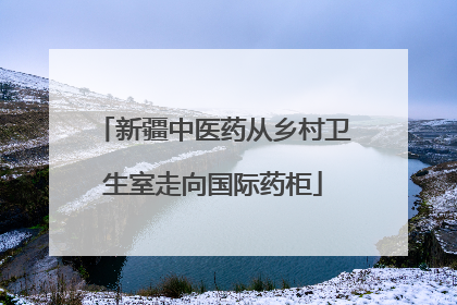 新疆中医药从乡村卫生室走向国际药柜
