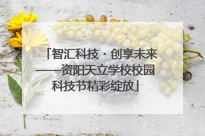 智汇科技・创享未来——资阳天立学校校园科技节精彩绽放