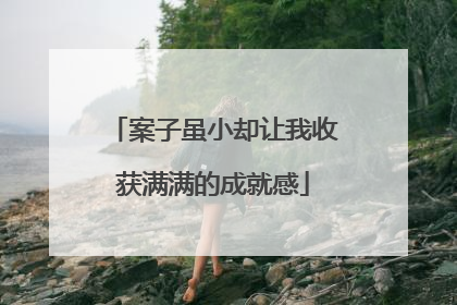 案子虽小却让我收获满满的成就感