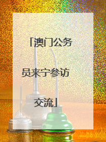澳门公务员来宁参访交流