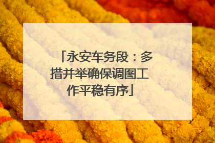 永安车务段：多措并举确保调图工作平稳有序