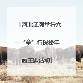 河北武强举行六一“童”行探秘年画主题活动