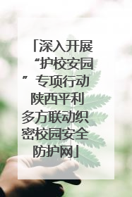 深入开展“护校安园”专项行动 陕西平利多方联动织密校园安全防护网