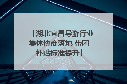 湖北宜昌导游行业集体协商落地 带团补贴标准提升