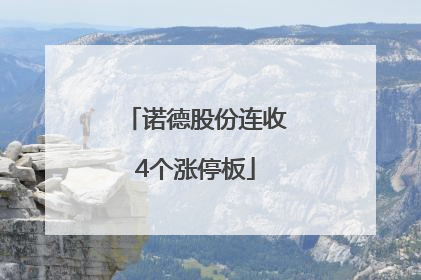 诺德股份连收4个涨停板