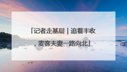 记者走基层｜追着丰收，麦客夫妻一路向北