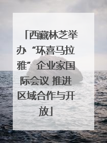 西藏林芝举办“环喜马拉雅”企业家国际会议 推进区域合作与开放