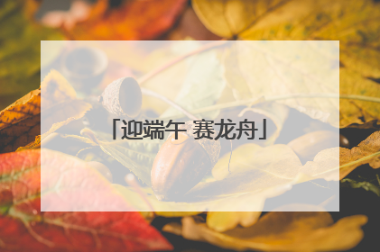 迎端午 赛龙舟