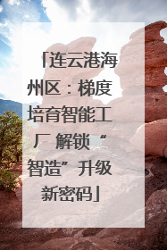 连云港海州区：梯度培育智能工厂 解锁“智造”升级新密码