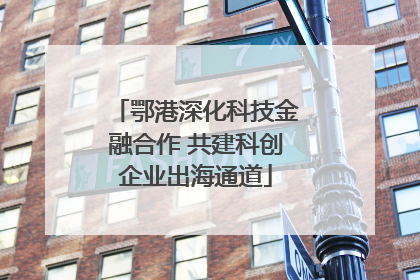 鄂港深化科技金融合作 共建科创企业出海通道