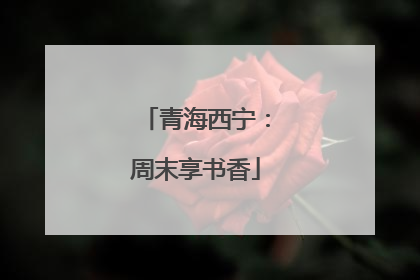 青海西宁：周末享书香
