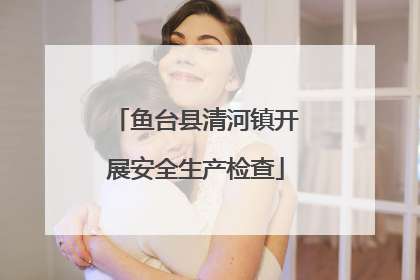 鱼台县清河镇开展安全生产检查