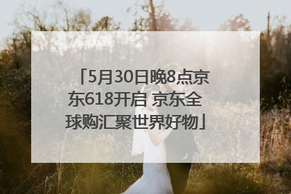 5月30日晚8点京东618开启 京东全球购汇聚世界好物