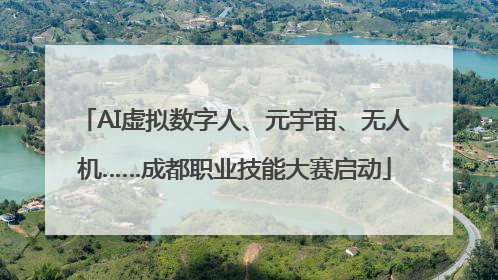 AI虚拟数字人、元宇宙、无人机……成都职业技能大赛启动